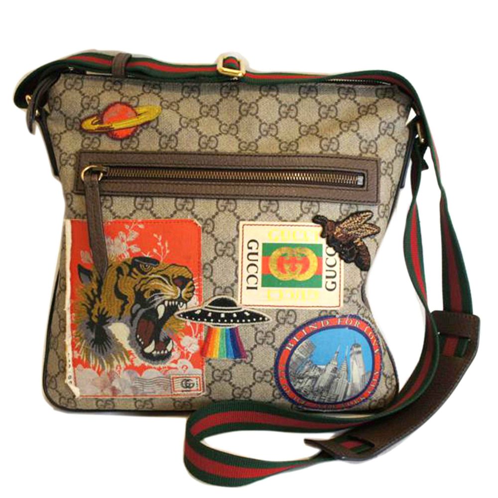 Gucci GG Supreme Courier Shoulder Bag